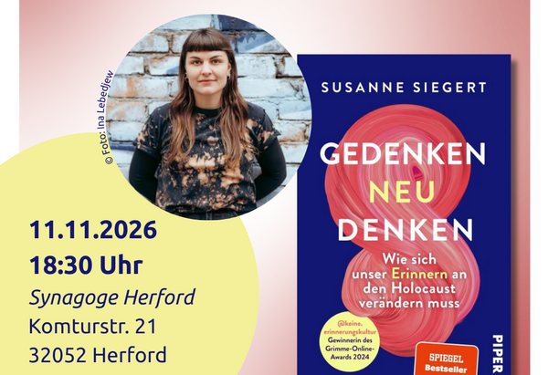 Flyer "Gedenken neu denken"