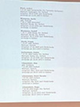 Musikalische Lesung „Es fuhr ein Zug nach Sobibor“ Foto von der Musikalischen Lesung „Es fuhr ein Zug nach Sobibor“